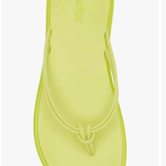 NEW Olukai AKA Citron Sandals Slip On Thongs‎ Women’s Size 6 NWT - Picture 11 of 11